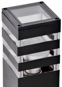 Lampada da esterno LED RGBW dimmerabile TEKSAS 1xE27/12W/230V 74 cm IP44 antracite