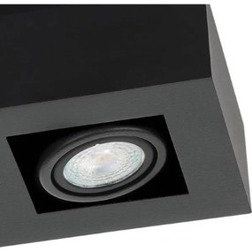 Eglo 31064 - Faretto LED MENDOZA 3xLED/4,7W/230V 3000K nero