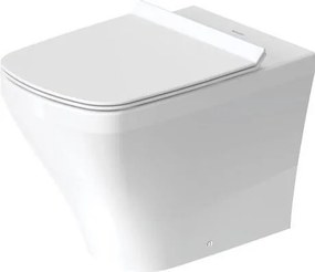 Wc filo Parete a pavimento a cacciata scarico orizzontale senza sedile Bianco Hygieneglaze Durastyle 2150092 Duravit