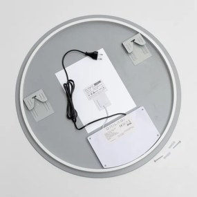 Brilagi - Specchio LED riscaldato dimmerabile con retroilluminazione DEMI PRO LED/20W/230V Ø 60 cm IP44