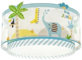 Dalber 76116 - Plafoniera per bambini JUNGLE 2xE27/15W/230V