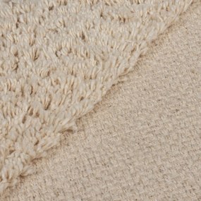 Tappeto in cotone beige 160x230 cm Tessa Diamond - Flair Rugs