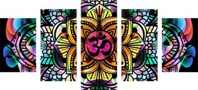 Quadri 5 pezzi – Mandala della salute