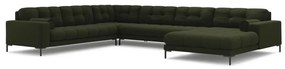 Divano angolare verde (angolo sinistro) Bali - Cosmopolitan Design