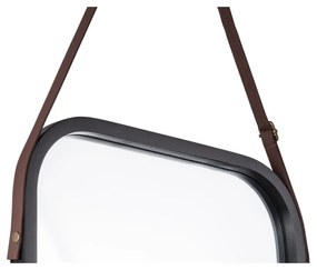 Specchio da parete con cornice nera Idylic, lunghezza 40,5 cm Idyllic - PT LIVING