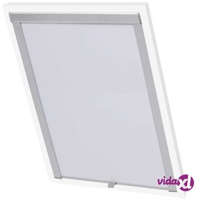 vidaXL Tenda a Rullo Oscurante Persiana Bianca 104