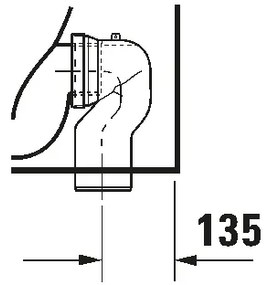 Duravit 21150900002 - WC a pavimento D-CODE ceramica/bianco lucido