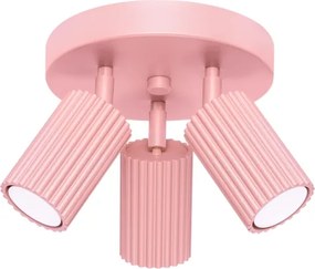 Brilagi - Faretto LED CRESTO 3xGU10/10W/230V rosa