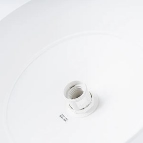 Sollux SL.1321 - Lampadario a sospensione con filo FANO 1xE27/15W/230V diametro 34 cm bianco