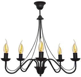 Lampadario a sospensione con filo MALBO II 5xE14/10W/230V