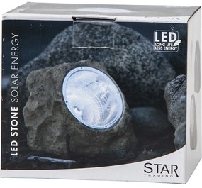 Apparecchio solare a LED per esterni, altezza 11 cm Rocky - Star Trading