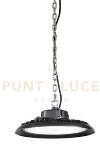 Lampada led high-bay avatar nera 200w 30000lm 4000k ip65 34,7x15,3cm