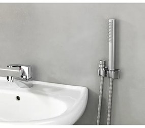 WENKO 81340100 - Doccia DUO 170 x 2,7 cm cromo lucido/argento/grigio