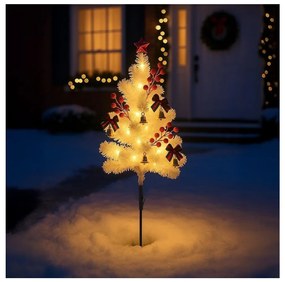 Decorazione natalizia LED/1W/230V 75 cm IP44 bianca