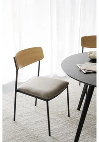 Sedie da pranzo in colore beige-naturale in set da 2 Maymont - Rowico