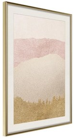 Poster  Sound of Sand  Cornice Quadri Cornice d'oro con passe-partout, Larghezza x Altezza Home decor 20x30