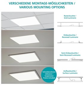 Eglo 32812 - Plafoniera LED SALOBRENA LED/16W/230V