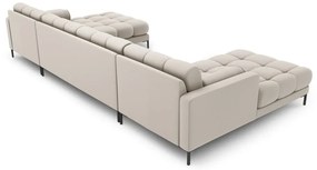 Divano angolare a U beige Bali - Cosmopolitan Design