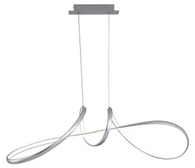 Searchlight 36524GY - Lampadario a sospensione dimmerabile con cavo MAISIE LED/41W/230V