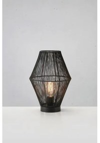Markslöjd 108666 - Lampada da tavolo CASA 1xE27/40W/230V nero
