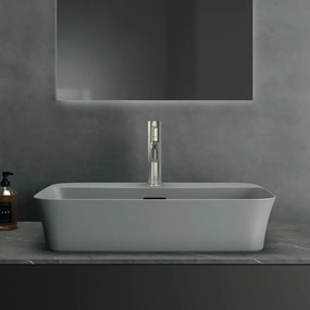 Lavabo in ceramica grigio chiaro 55x38 cm Ipalyss - Ideal Standard
