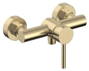 Kamalu - Miscelatore doccia con doccetta finitura oro in acciaio inox | KAM-ARTE ORO