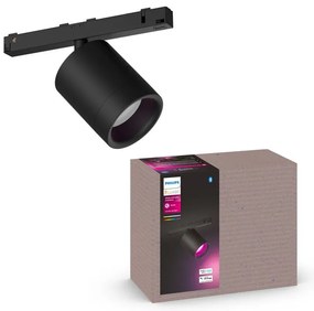 Faretto per binario Hue Perifo Cilindro Faretto Nero nero LED 5 W