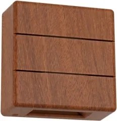 Immax 08523L - Applique da esterno LED LUXLINE 6W/230V 3000K IP54 noce