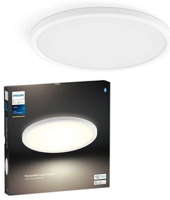 Plafoniera LED Tento Hue White Panel round S white IP20 cct da bianco caldo a bianco freddo con regolazione di temperatura, 400 lumen PHILIPS HUE