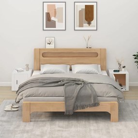 Comodini 2 Pz Bianca 50x39x47 Cm /