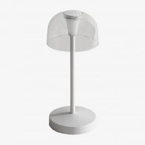 Lampada da tavolo da esterno LED senza fili  Bianco - Sklum