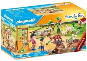 Playset   Playmobil Family Fun - Educational farm 71191         63 Pezzi