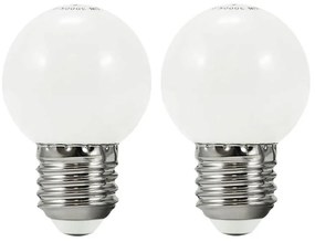 SET 2x Lampadina LED PARTY E27/0,5W/36V bianca