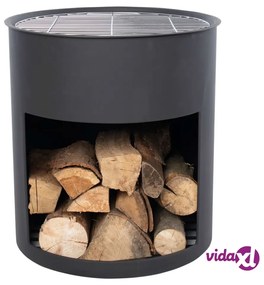 RedFire Braciere Milshire Nero in Acciaio
