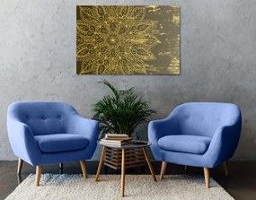 Quadro su tela – Texture Mandala