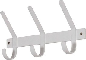 Attaccapanni da parete bianco in metallo 40 cm Dexter – Spinder Design