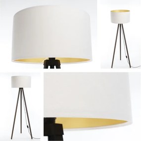 Lampada da terra STANDART 1xE27/60W/230V bianco/marrone