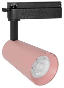 Faro LED 30W Monofase Rosa CRI92 CCT Bianco Variabile 38° Bridgelux LED Colore Bianco Variabile CCT