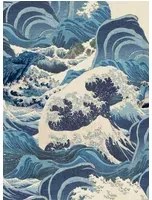 Mindthegap Carta da parati Sea Waves - Lightblue