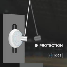 Plafoniera LED da esterno LED/20W/230V IP65 3000/4000/6500K