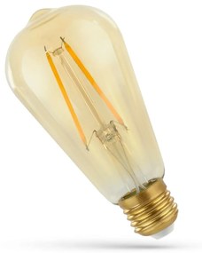 Bulbo Lampadina LED calda E-27 230V 5W Edison 14460 ST58
