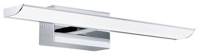 Applique Moderna Tabiano Acciaio Cromo 2 Luci Led 3,2W