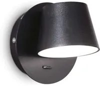 Lampada da parete nero L 120 x H 120 x P 120 mm