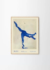 Poster 50x70 cm Bleu – Lucrecia Rey Caro – The Poster Club