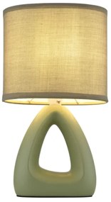 Globo 21731BG - Lampada da tavolo  TRIANGLE 1xE14/40W/230V verde