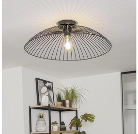 Brilagi - Plafoniera LED CERIA WIRE 1xE27/40W/230V Ø 60 cm nero