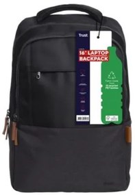 LISBOA 16" BACKPACK - BLACK