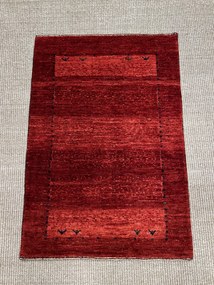 Loribaft Tappeto persiano 60 x 80 Rosso (Iran) Annodato A Mano