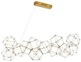 Sospensione lucciola 12 elementi md18001068-12abrs oro