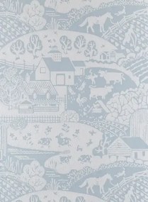 Farrow & Ball Carta da parati Gable - Parma Gray/ Dimpse